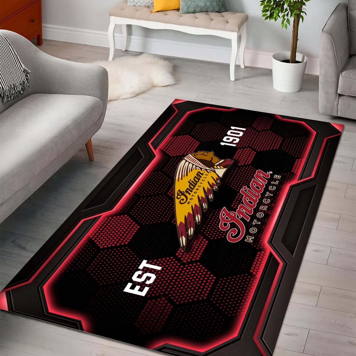 Tapis Indian Motorcycle – Image 2
