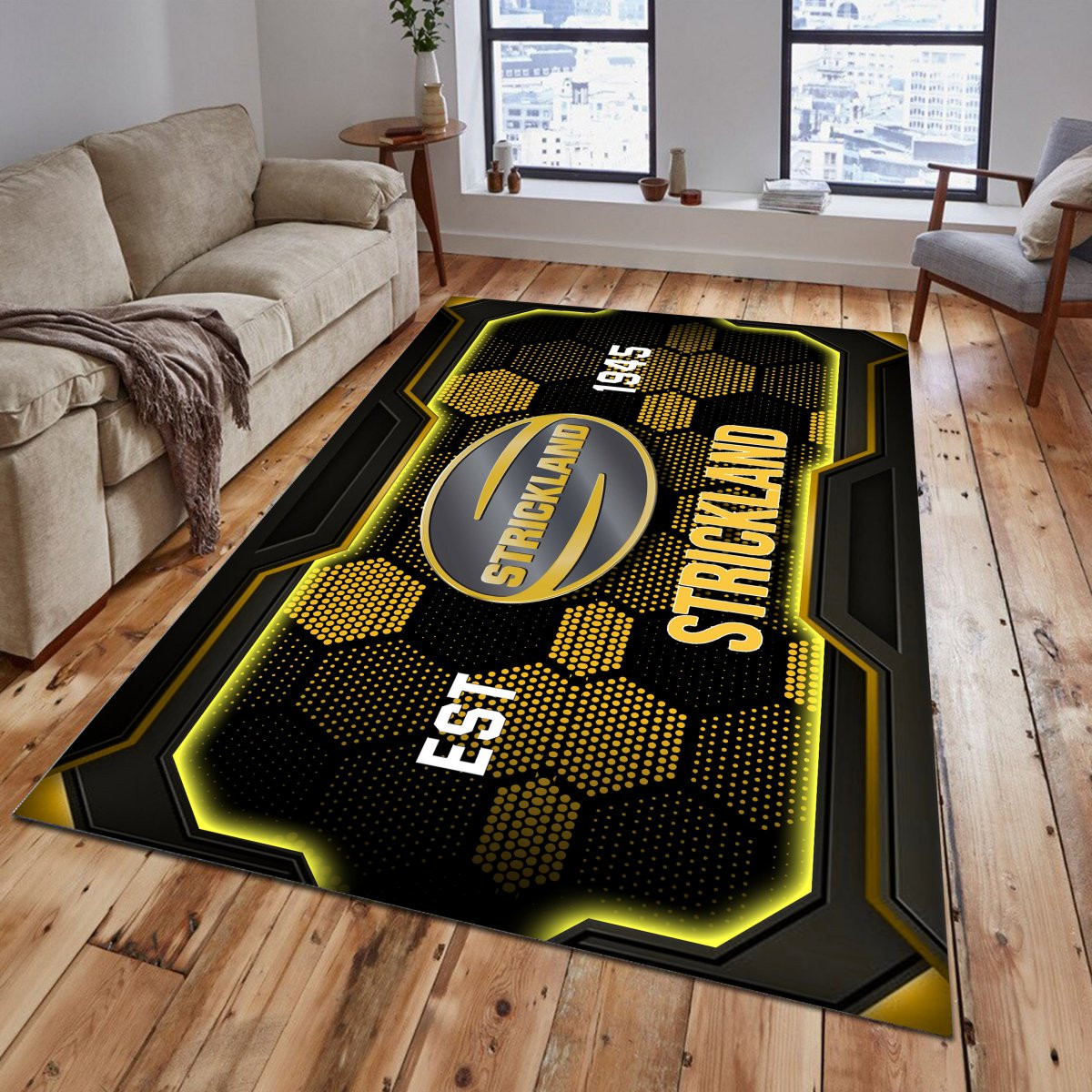 Tapis Strickland