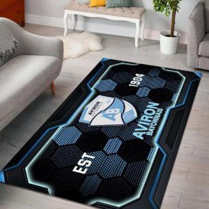 Alternative view of Tapis Rugby Aviron Bayonnais DDQRUG110383