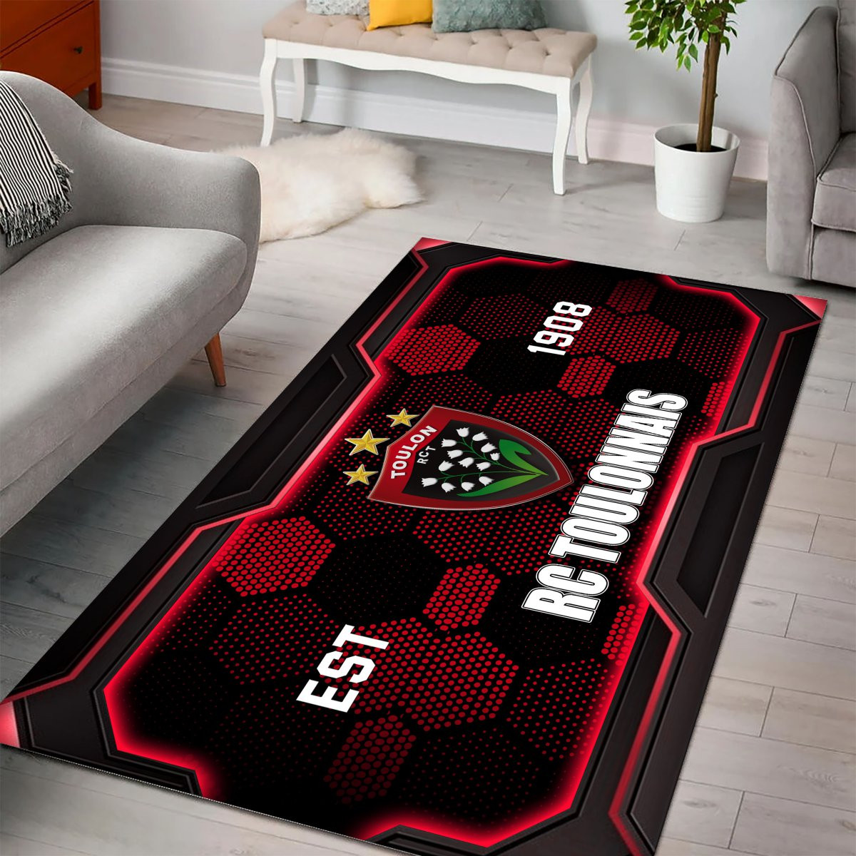 Tapis Rugby RC Toulonnais DDQRUG110389 – Image 2