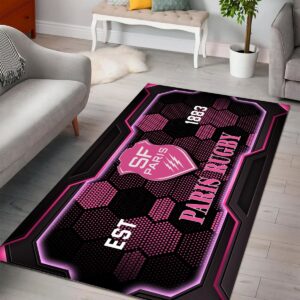 Alternative view of Tapis Rugby Stade Francais DDQRUG110391