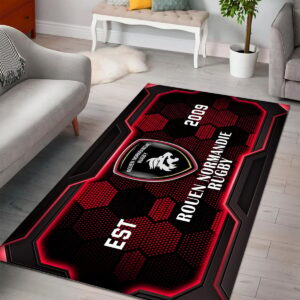 Alternative view of Tapis Rugby Rouen Normandie Rugby DDQRUG110403