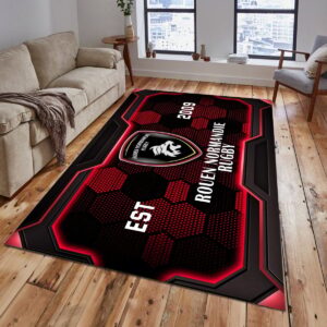 Tapis Rugby Rouen Normandie Rugby DDQRUG110403