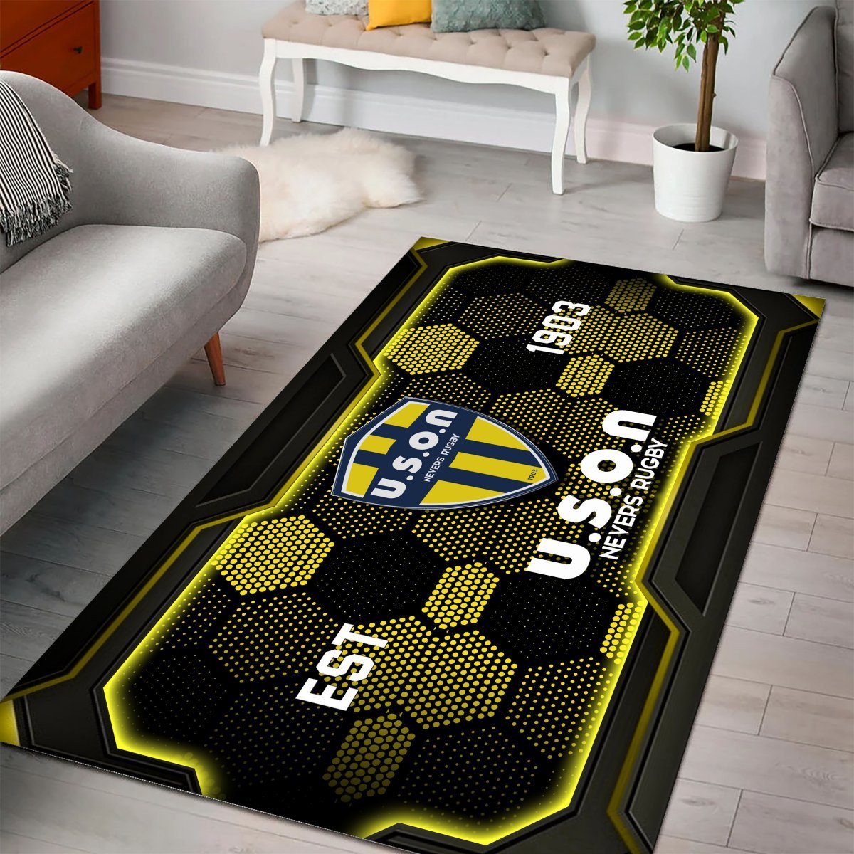 Tapis Rugby USON Nevers DDQRUG110411 – Image 2