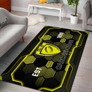 Alternative view of Tapis Rugby US Carcassonne DDQRUG110409
