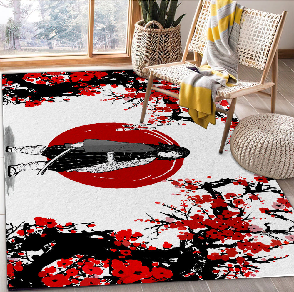 Tapis Giyuu Demon Slayer Japan Style Carpet Rug Home Room Decor – Image 2
