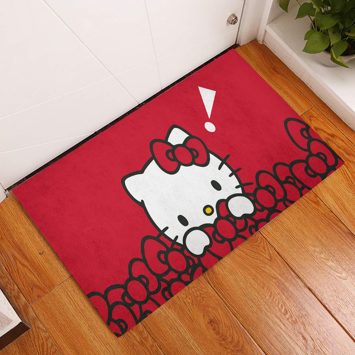 Tapis Red Hello Kitty Doormat Home Decor – Image 3