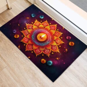 Alternative view of Tapis Festival Mandala Doormat Home Decor