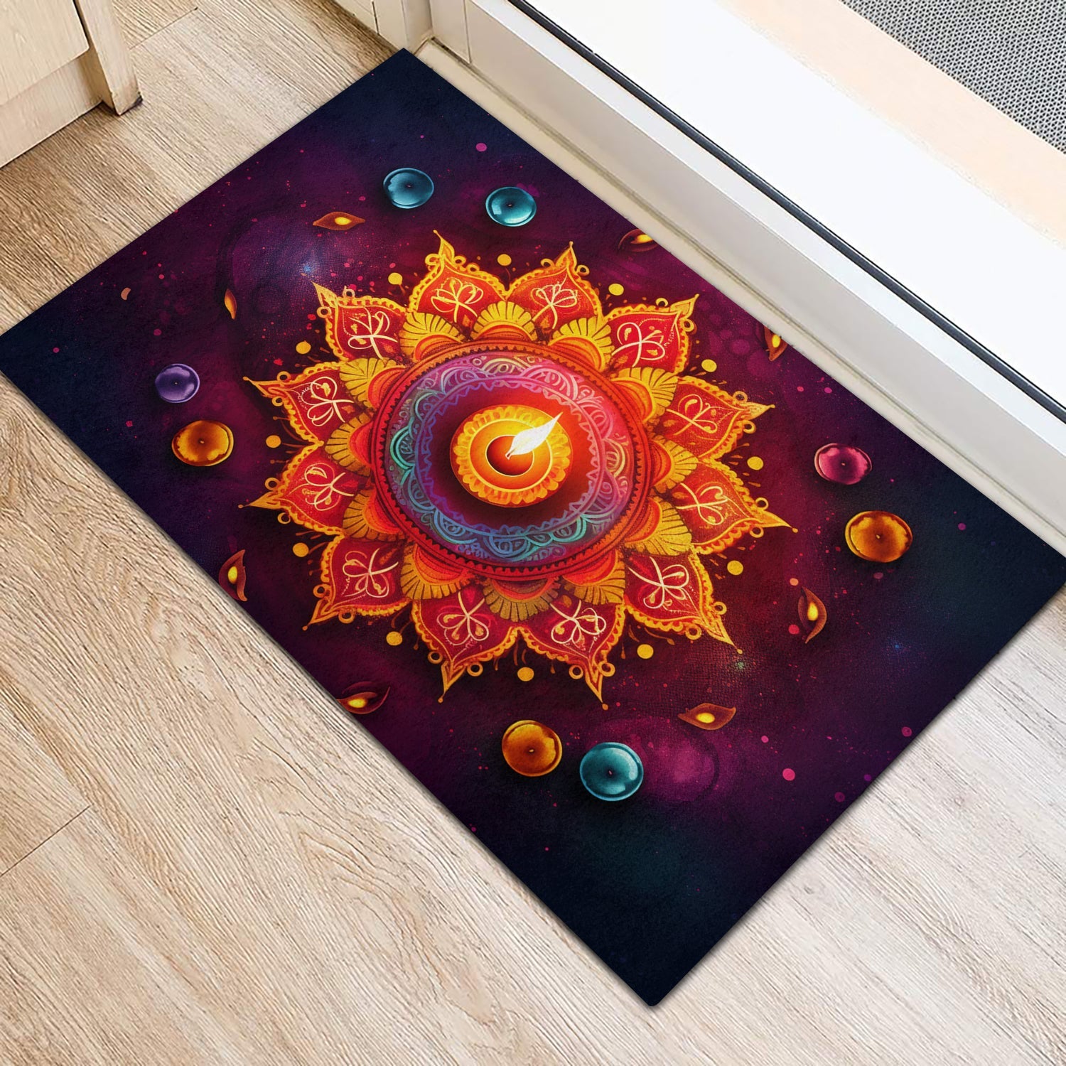 Tapis Festival Mandala Doormat Home Decor – Image 2