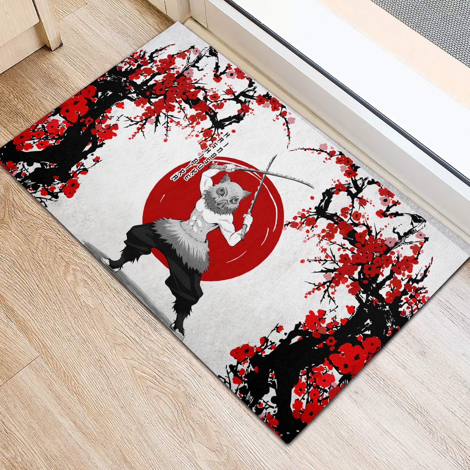 Tapis Inosuke Demon Slayer Japan Doormat Home Decor – Image 2