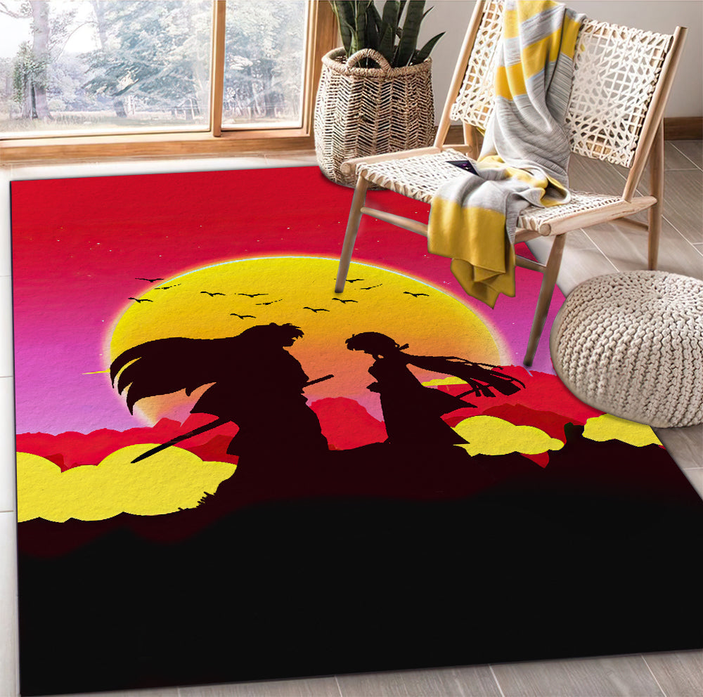 Tapis Inuyahsa Sunset Rug Carpet Rug Home Room Decor – Image 3