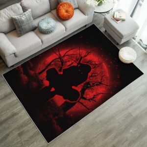 Alternative view of Tapis Itachi Anbu Moonlight Rug Carpet Rug Home Room Decor