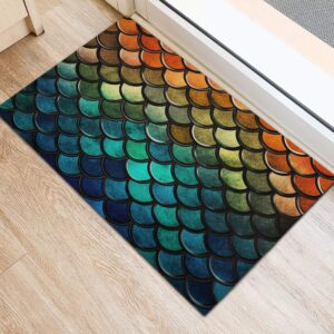 Alternative view of Tapis Mermaid Colorfull 1 Doormat Home Decor