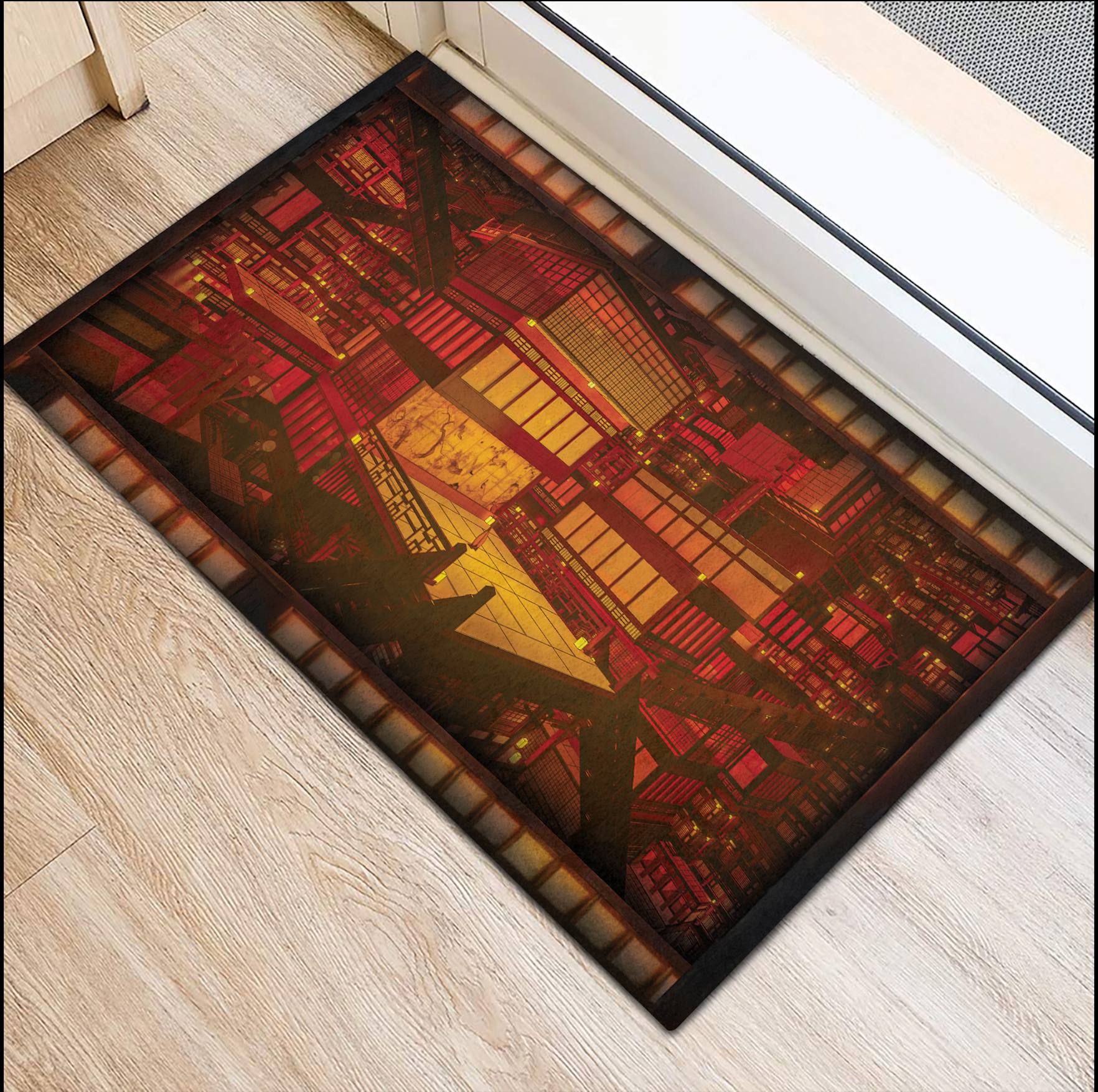 Tapis Demon Slayer Infinity Castle Doormat Home Decor – Image 2