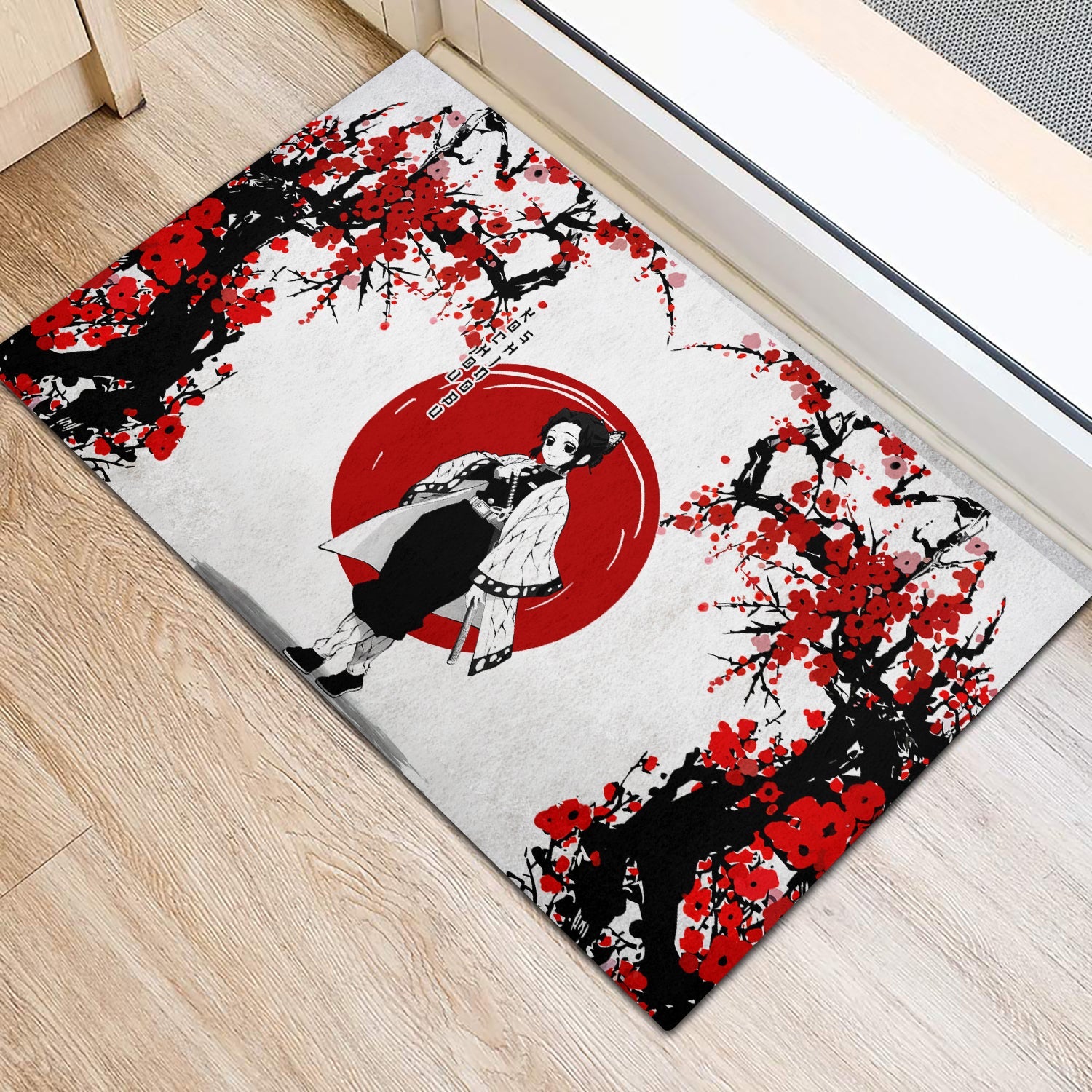 Tapis Shinobu Demon Slayer Japan Doormat Home Decor – Image 2