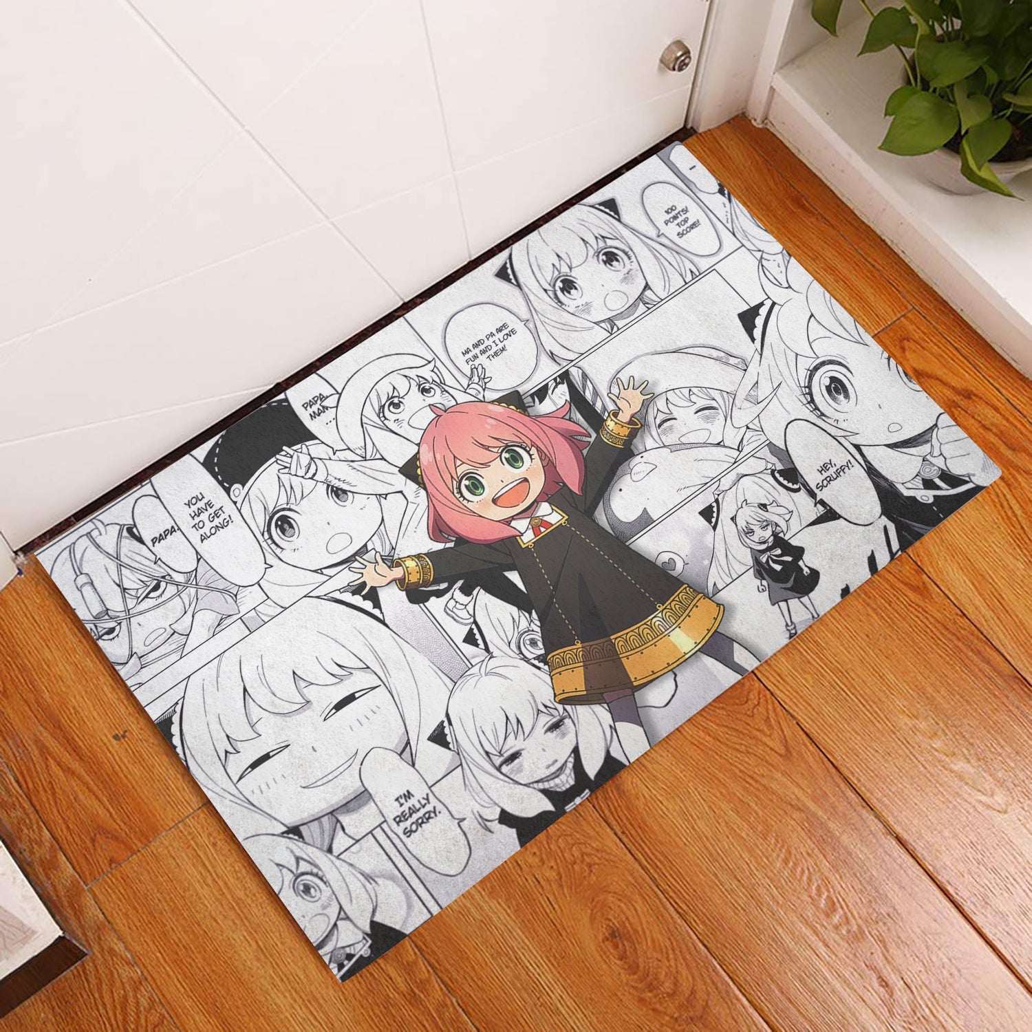 Tapis Anya Forger Spy x Family Doormat Home Decor – Image 2