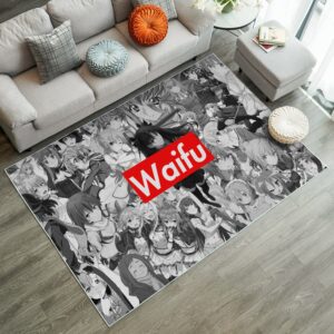 Alternative view of Tapis Waifu Rug Carpet Rug Home Room Decor