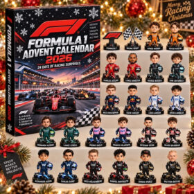 Calendrier de l’Avent Formule 1 2026 – Décompte de Noël avec 24 Surprises