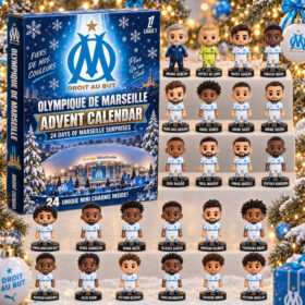 Calendrier de l’Avent Olympique de Marseille 2026 – Décompte de Noël avec 24 Surprises
