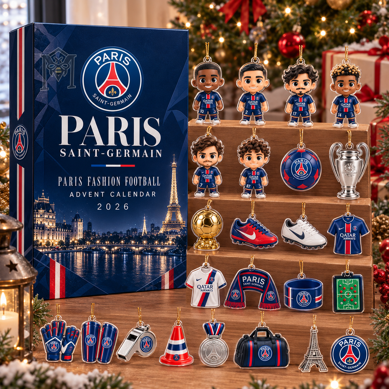Calendrier de l'Avent Paris Saint-Germain - PSG 2026 - Édition Spéciale Supporters – Image 2