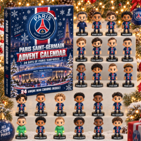 Calendrier de l’Avent Paris Saint-Germain – PSG Pour Fans – Décompte de Noël