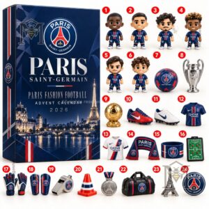 Calendrier de l'Avent Paris Saint-Germain - PSG 2026 - Édition Spéciale Supporters
