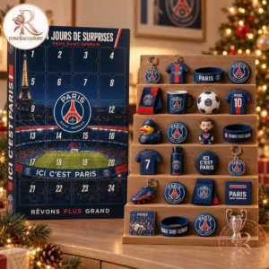 Calendrier de l'Avent Paris Saint-Germain - PSG 2026 - Décompte de Noël Officiel