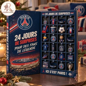 Alternative view of Calendrier de l'Avent Paris Saint-Germain - PSG 2026 - Décompte de Noël Officiel